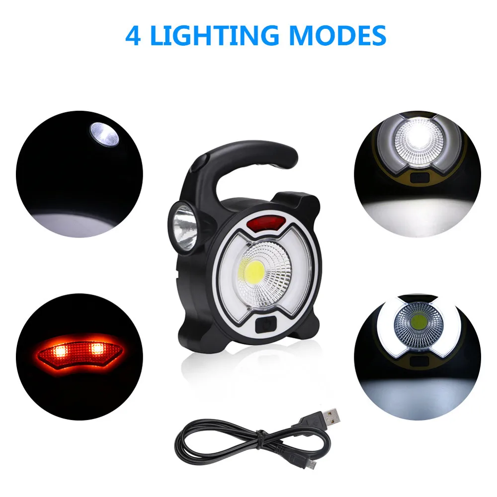 Multifunctional 2 in 1 Flashlight and Working light Portable Rechargeable COB LED Flood Work Light Outdoor Garden Spot Lamp
Multifunctional 2 in 1 Flashlight and Working light Portable Rechargeable COB LED Flood Work Light Outdoor Garden Spot Lamp