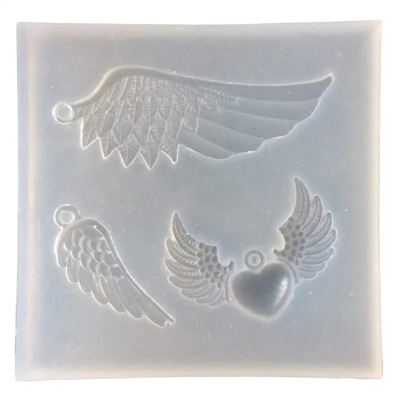 DIY Craft Jewelry Making Resin Casting Mould Silicone Pendant Mold Angel Wing Tools
DIY Craft Jewelry Making Resin Casting Mould Silicone Pendant Mold Angel Wing Tools