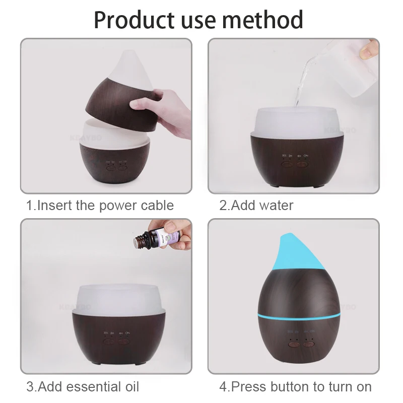 300ml Air Humidifier Aroma Essential Oil Diffuser LED light air diffuser air purifier aromatherapy diffusers in home
300ml Air Humidifier Aroma Essential Oil Diffuser LED light air diffuser air purifier aromatherapy diffusers in home