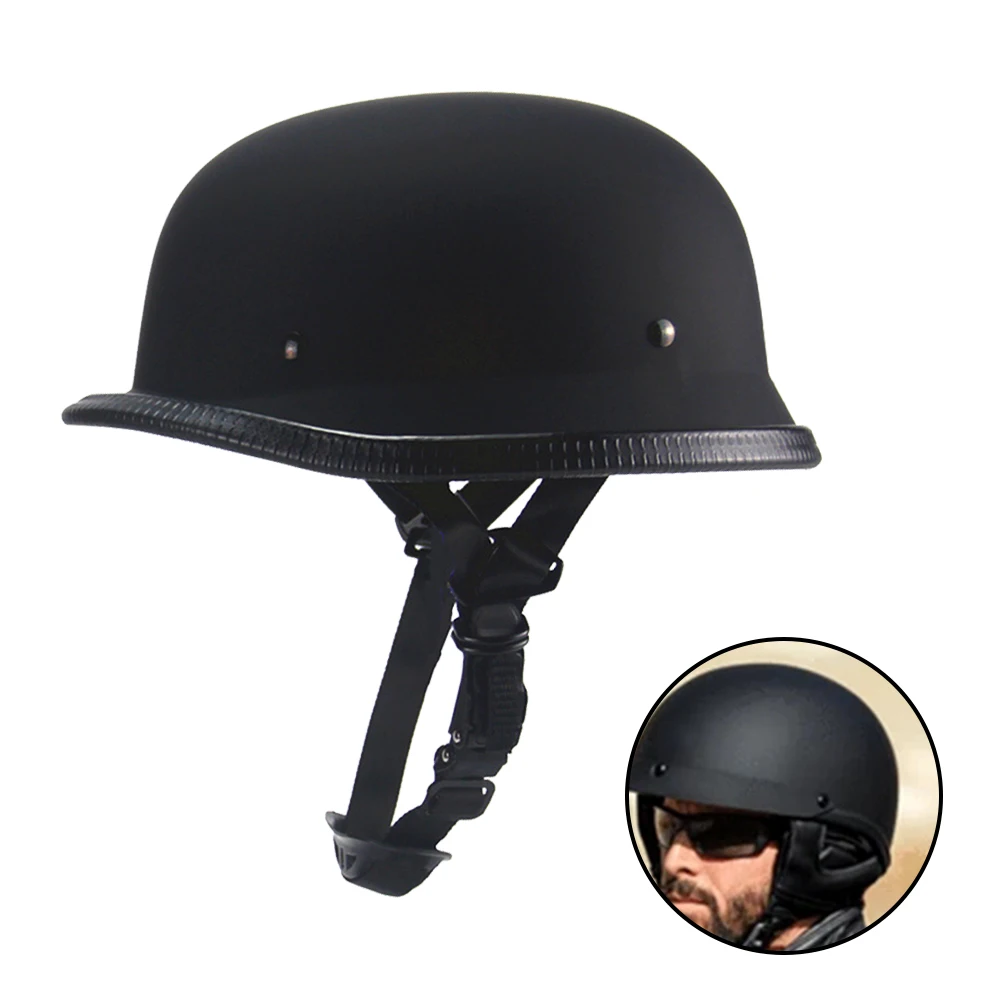 Adjustable Strap Protective Gear Durable Black Men Women Scooter High Strength Half Face ABS Plastic Motorcycle Helmet Universal
Adjustable Strap Protective Gear Durable Black Men Women Scooter High Strength Half Face ABS Plastic Motorcycle Helmet Universal