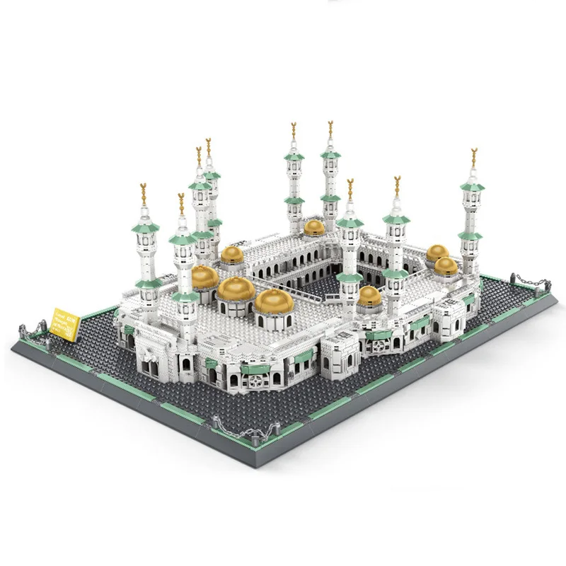 Конструктор Wange 6220, достопримечательности большой мечети Саудовской Аравии, архитектурная модель, игрушки для детей
Конструктор Wange 6220, достопримечательности большой мечети Саудовской Аравии, архитектурная модель, игрушки для детей