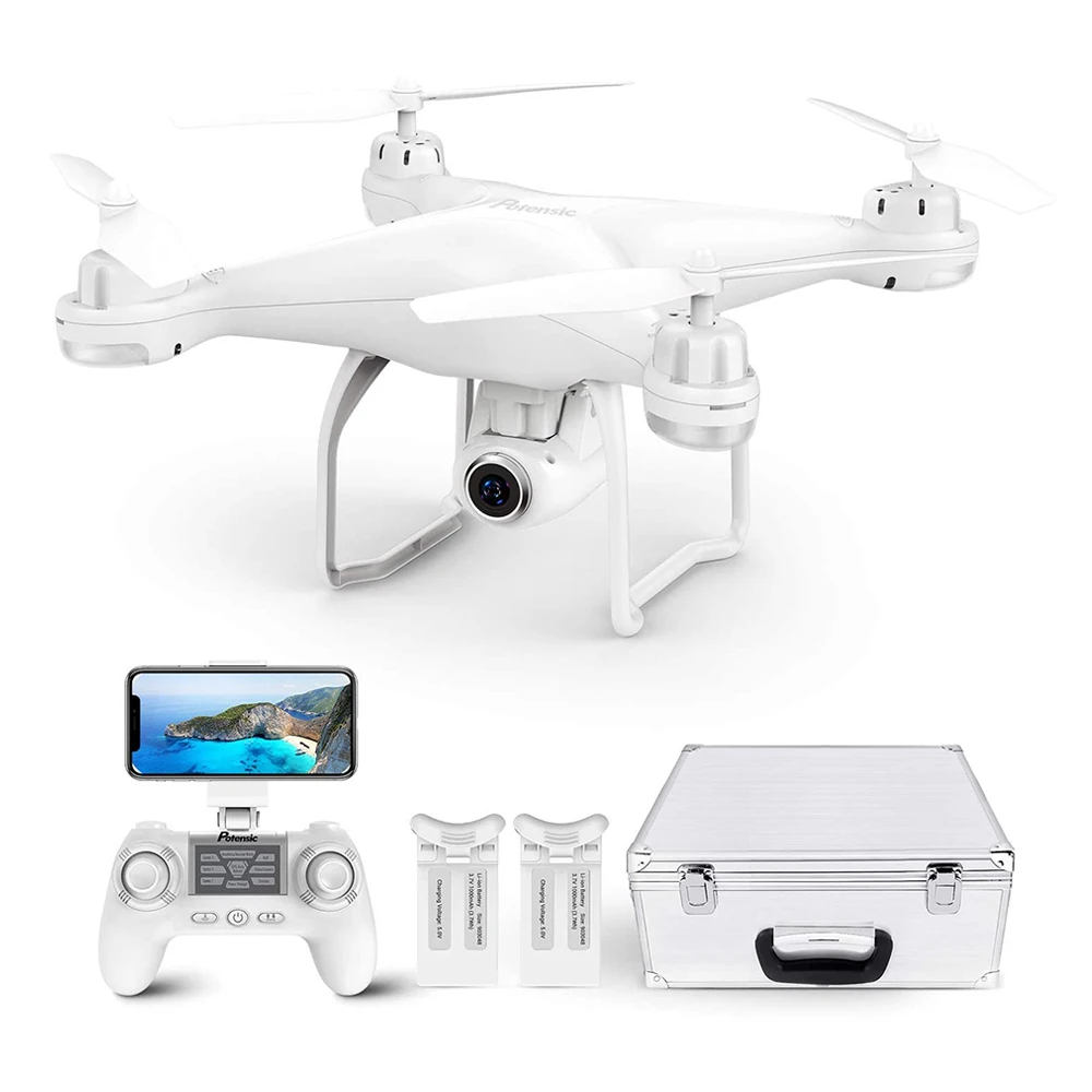 

Potensic GPS Drone With 1080P HD Camera RC FPV Quadcopter WiFi Live Video Follow Me Helicopters Aircraft Remote Control Toys