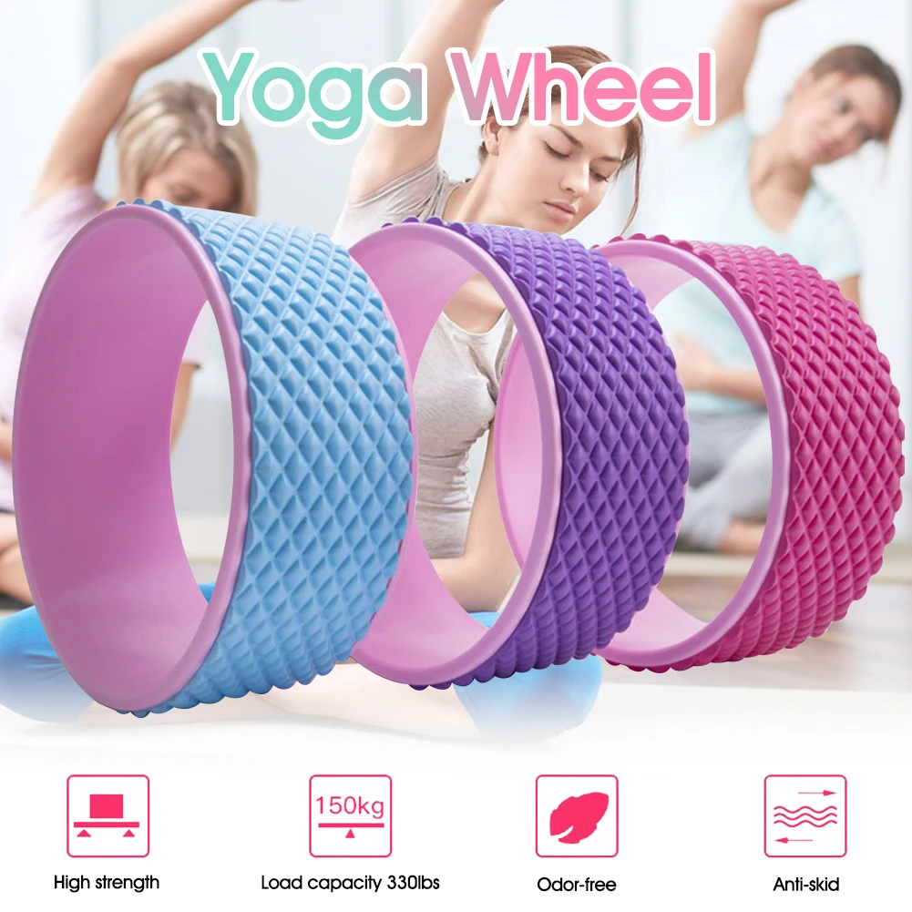 Yoga Pilates Circle Gymnastic Exercise Fitness Back Stretch Roller Ring Wheel Health Yoga Training Accessories Indoor Equipment
Yoga Pilates Circle Gymnastic Exercise Fitness Back Stretch Roller Ring Wheel Health Yoga Training Accessories Indoor Equipment