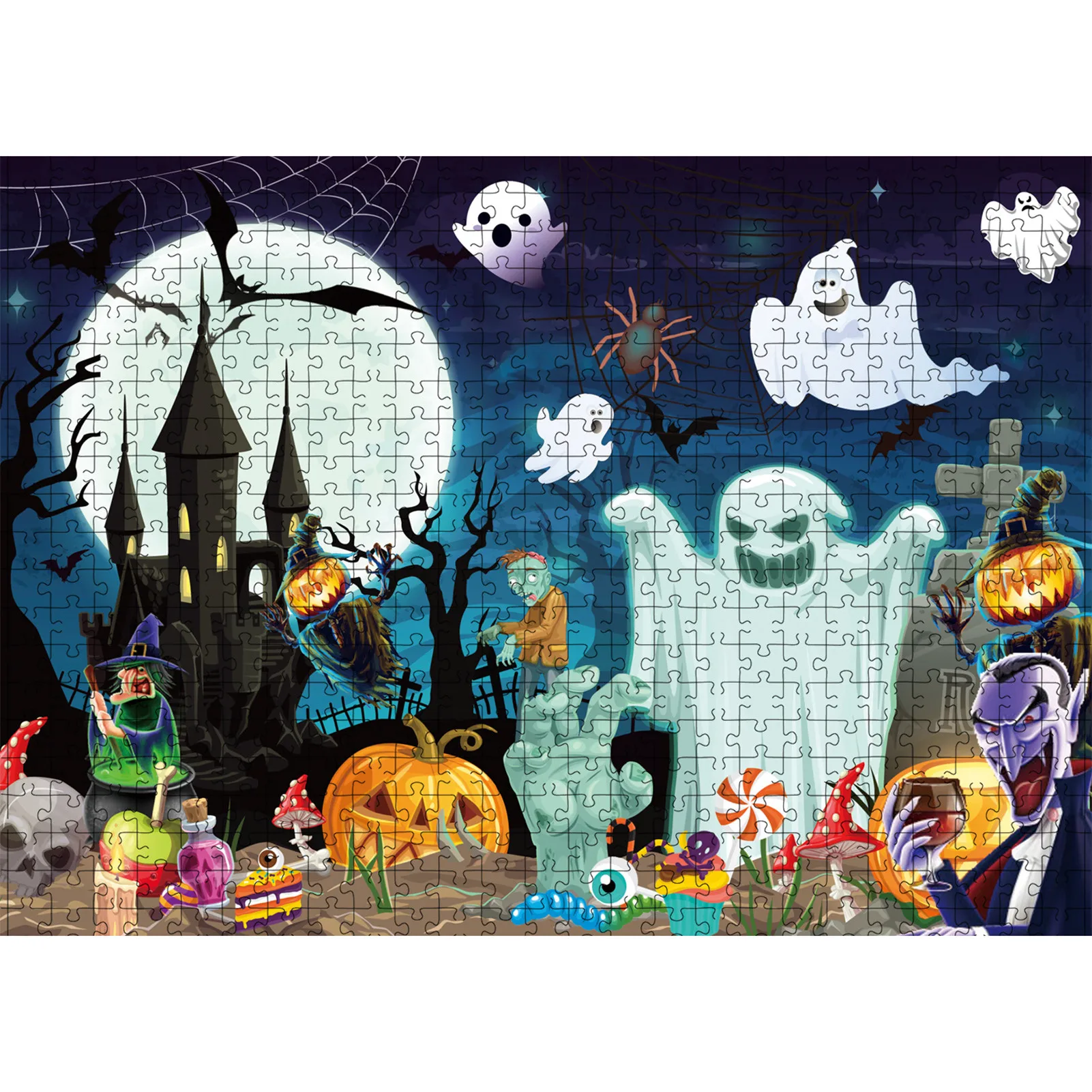 1000 Piece Halloween Puzzle Adult Children Halloween Theme Puzzle For Adults Children Adult Gift Jig For Kid Toy Holiday Steady
1000 Piece Halloween Puzzle Adult Children Halloween Theme Puzzle For Adults Children Adult Gift Jig For Kid Toy Holiday Steady