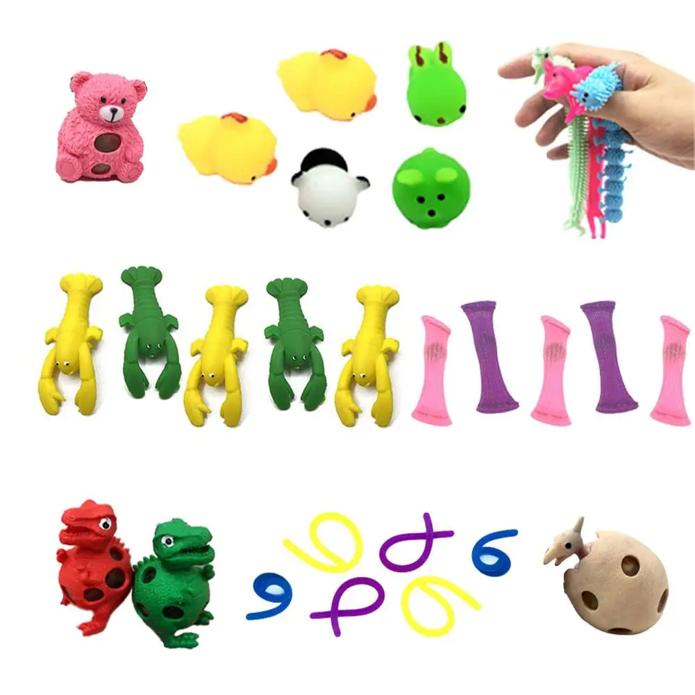 Decompression Doll Fidget Toys Kit Stress Anxiety Relief Toys For Children Adults Squishy Sensory Toy Attempt Antistress
Decompression Doll Fidget Toys Kit Stress Anxiety Relief Toys For Children Adults Squishy Sensory Toy Attempt Antistress