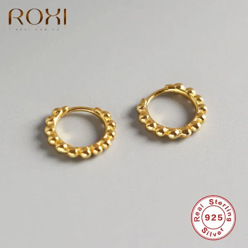 Женские маленькие круглые серьги-кольца ROXI, простые круглые серьги из стерлингового серебра 925 пробы размером 7/9 мм, бижутерия, 925
Женские маленькие круглые серьги-кольца ROXI, простые круглые серьги из стерлингового серебра 925 пробы размером 7/9 мм, бижутерия, 925