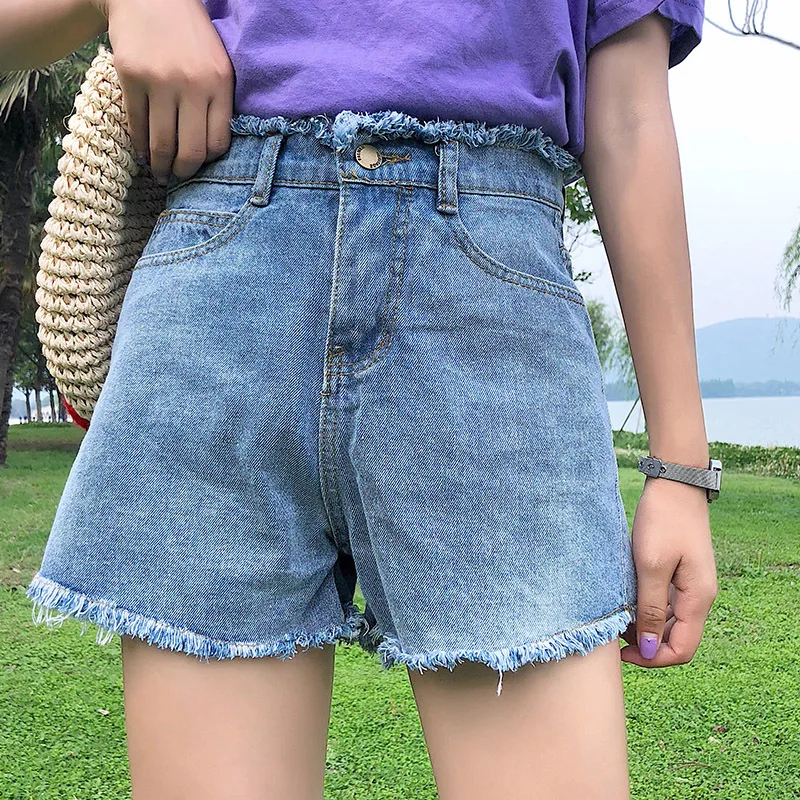 Slimming Loose A line High Wais tSexy Denim Shorts 2021 New Women's Korean Style Versatile Chic Fashion Daily Temperament Wild
Slimming Loose A line High Wais tSexy Denim Shorts 2021 New Women's Korean Style Versatile Chic Fashion Daily Temperament Wild