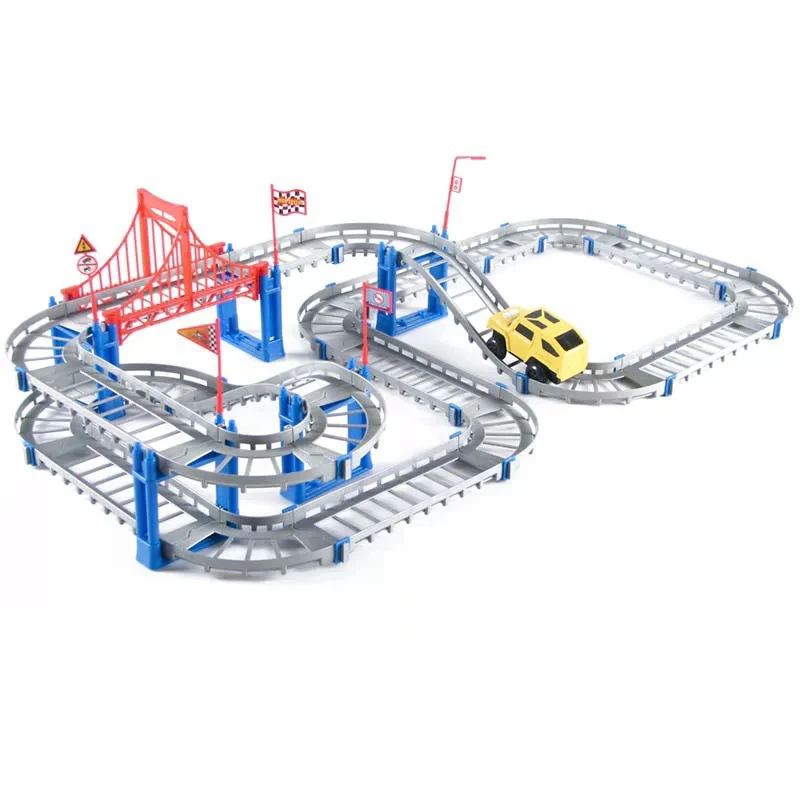 Rail transit toy car 3D Spiral Track Roller Coaster Toy Electric Rail Car Assembly Puzzle Viaduct model Traffic road Child Gift
Rail transit toy car 3D Spiral Track Roller Coaster Toy Electric Rail Car Assembly Puzzle Viaduct model Traffic road Child Gift