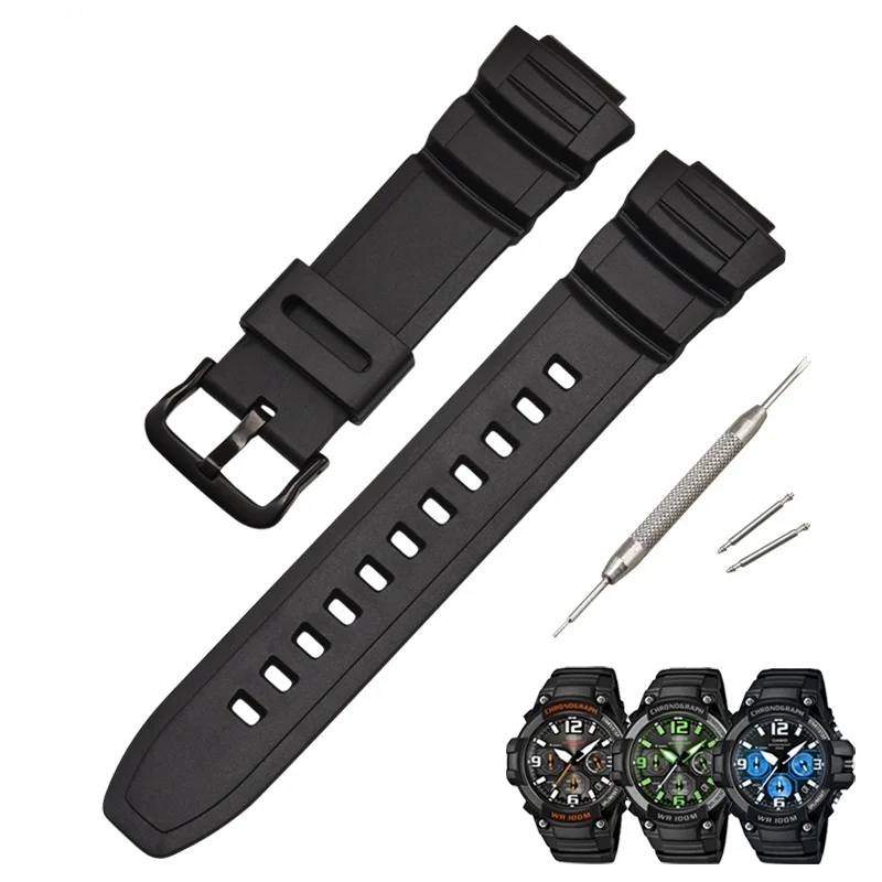 Rubber Watch Strap for Casio Watchband MCW-100 Mcw110 W-S220 AE-2000W HDD-S100 16mm Resin Sport Waterproof TPU Watch Accessories
Rubber Watch Strap for Casio Watchband MCW-100 Mcw110 W-S220 AE-2000W HDD-S100 16mm Resin Sport Waterproof TPU Watch Accessories