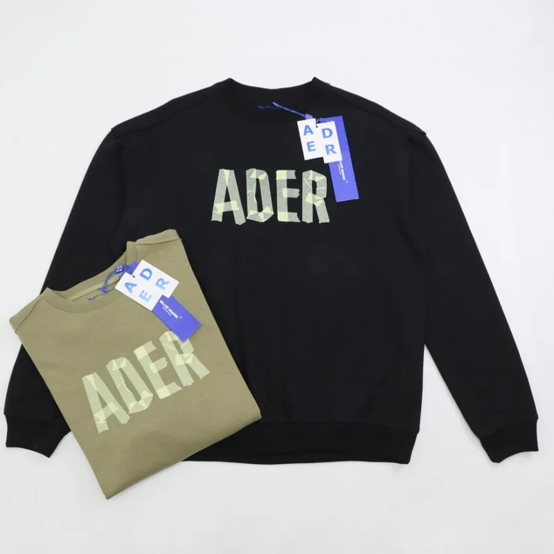 Adererror 2021FW Tape Logo Print Pullove Oversized Hip-hop ADER Sweatshirt Men Women Couple 100% Cotton Crewneck
Adererror 2021FW Tape Logo Print Pullove Oversized Hip-hop ADER Sweatshirt Men Women Couple 100% Cotton Crewneck