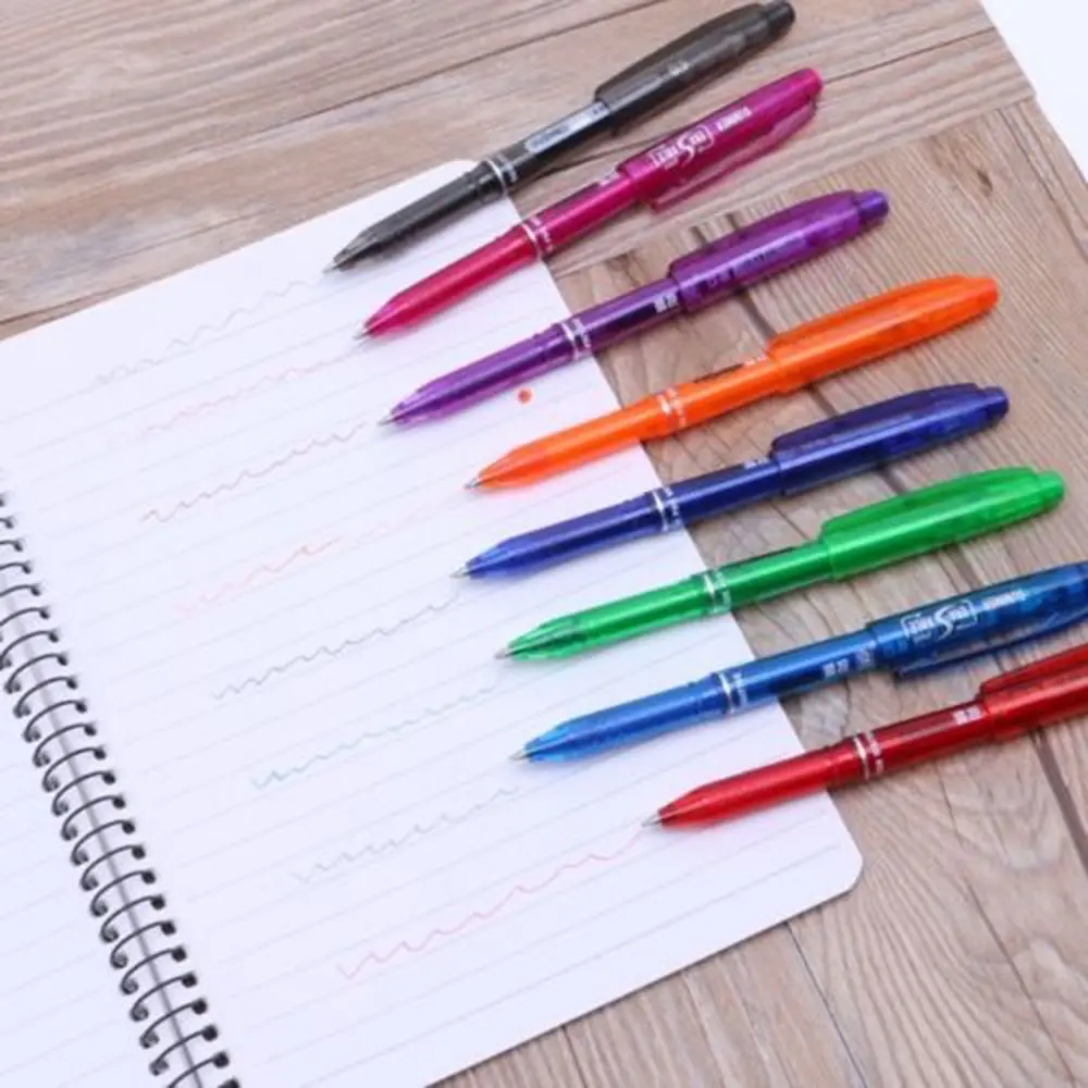 1Pc Gel pen Erasable Ink Pen 8 Color 0.5 Learning Essential School Office Supply Ballpoint Pens Pens Pencils & Writing
1Pc Gel pen Erasable Ink Pen 8 Color 0.5 Learning Essential School Office Supply Ballpoint Pens Pens Pencils & Writing