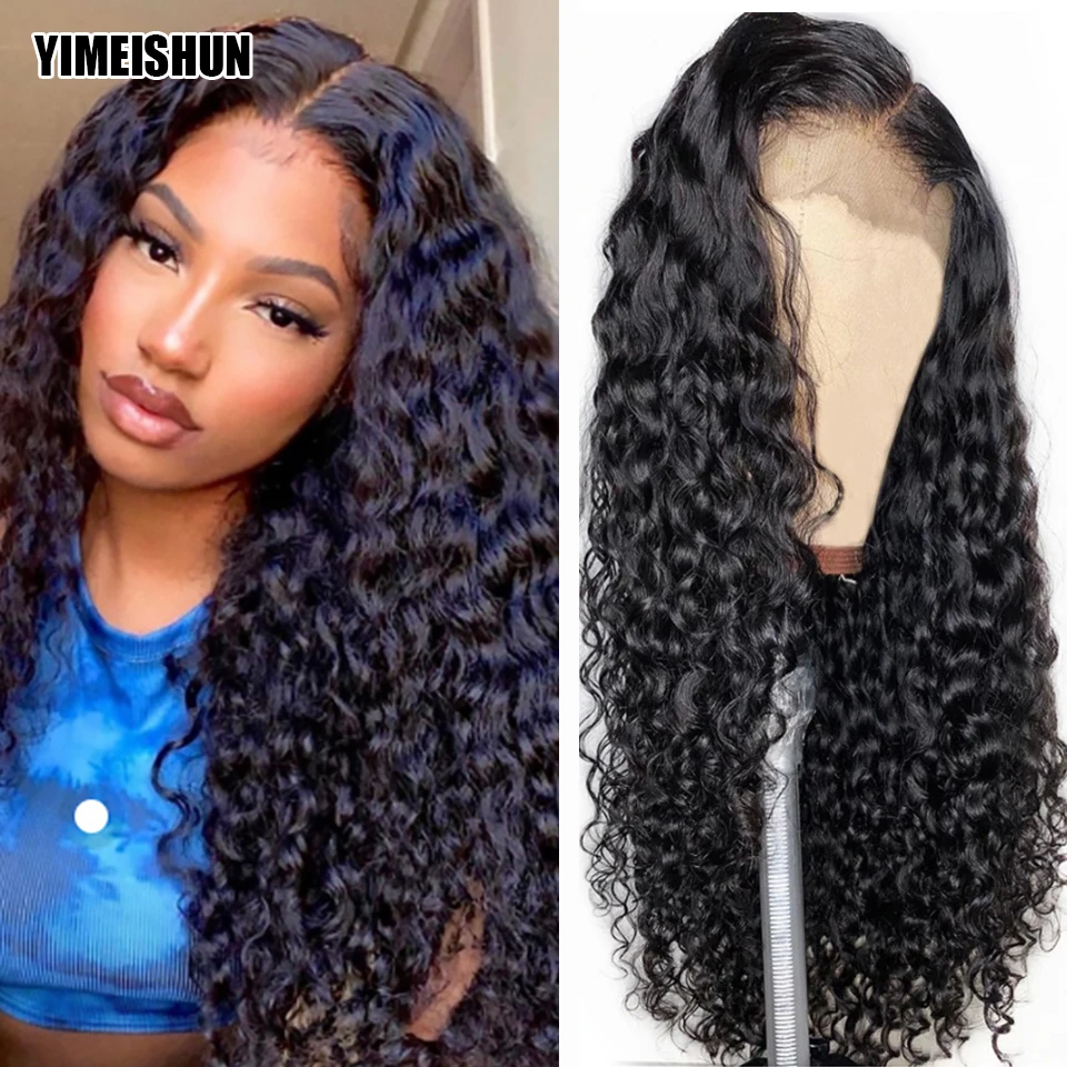 Water Wave Wig Curly Human Hair Wig T Part Wig Indian Hair Wigs Remy 4x4 Closure Wig Wet And Wavy Wigs Human Hair For Cheap
Water Wave Wig Curly Human Hair Wig T Part Wig Indian Hair Wigs Remy 4x4 Closure Wig Wet And Wavy Wigs Human Hair For Cheap