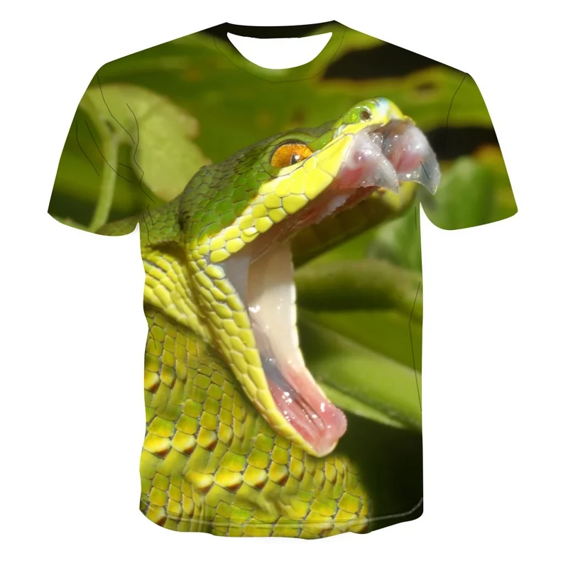 2021 Summer Fashion Men's T-shirt Animal Printing Trend Short Sleeve Ultra-thin Breathable Street Fashion Men's Shirt Tops
2021 Summer Fashion Men's T-shirt Animal Printing Trend Short Sleeve Ultra-thin Breathable Street Fashion Men's Shirt Tops