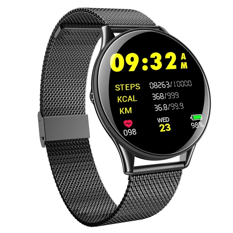 Smart Watches Fashion Steel Strap ligent Bracelet Fitness Sports Tracker Bluetooth Photo Heart Rate Monitor Black 
Smart Watches Fashion Steel Strap ligent Bracelet Fitness Sports Tracker Bluetooth Photo Heart Rate Monitor Black