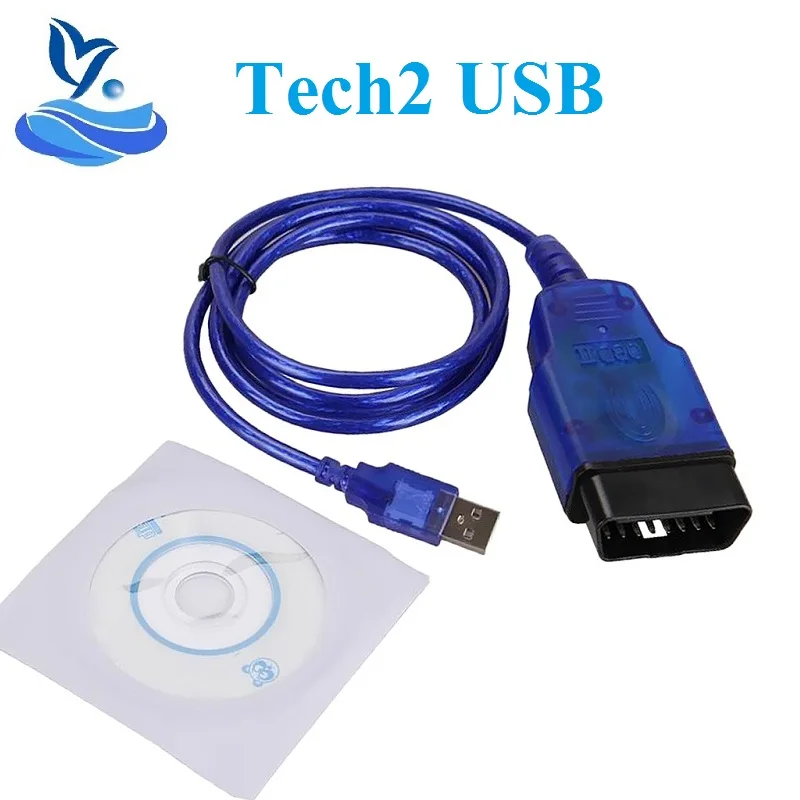 Горячие разъемы для Opel Tech2 USB диагностические кабели с чипом FTDI FT232 Tech 2 интерфейс