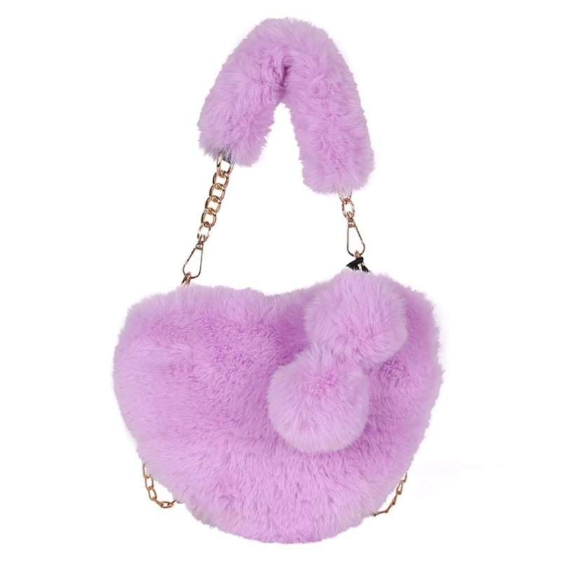 2021 New Plush cute Heart Shape Faux Fur Top-handle Bag Purse Crossbody Shoulder Bags For Kids and Women
2021 New Plush cute Heart Shape Faux Fur Top-handle Bag Purse Crossbody Shoulder Bags For Kids and Women
