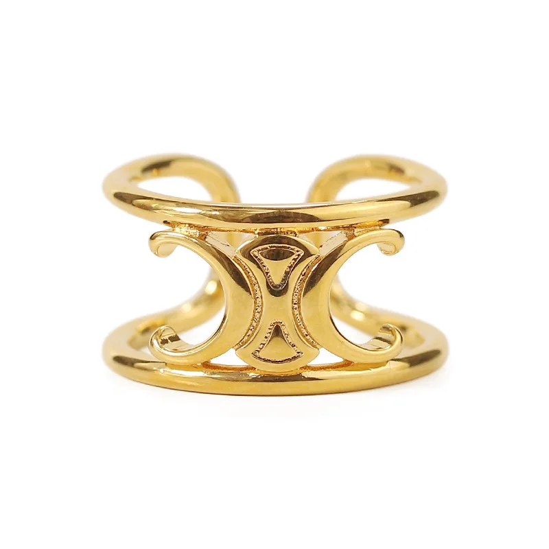 Fashion Ring Female Index Finger Ring Female 2021 New Baroque Retro Pattern Opening Adjustable Decorative Ring for Women
Fashion Ring Female Index Finger Ring Female 2021 New Baroque Retro Pattern Opening Adjustable Decorative Ring for Women