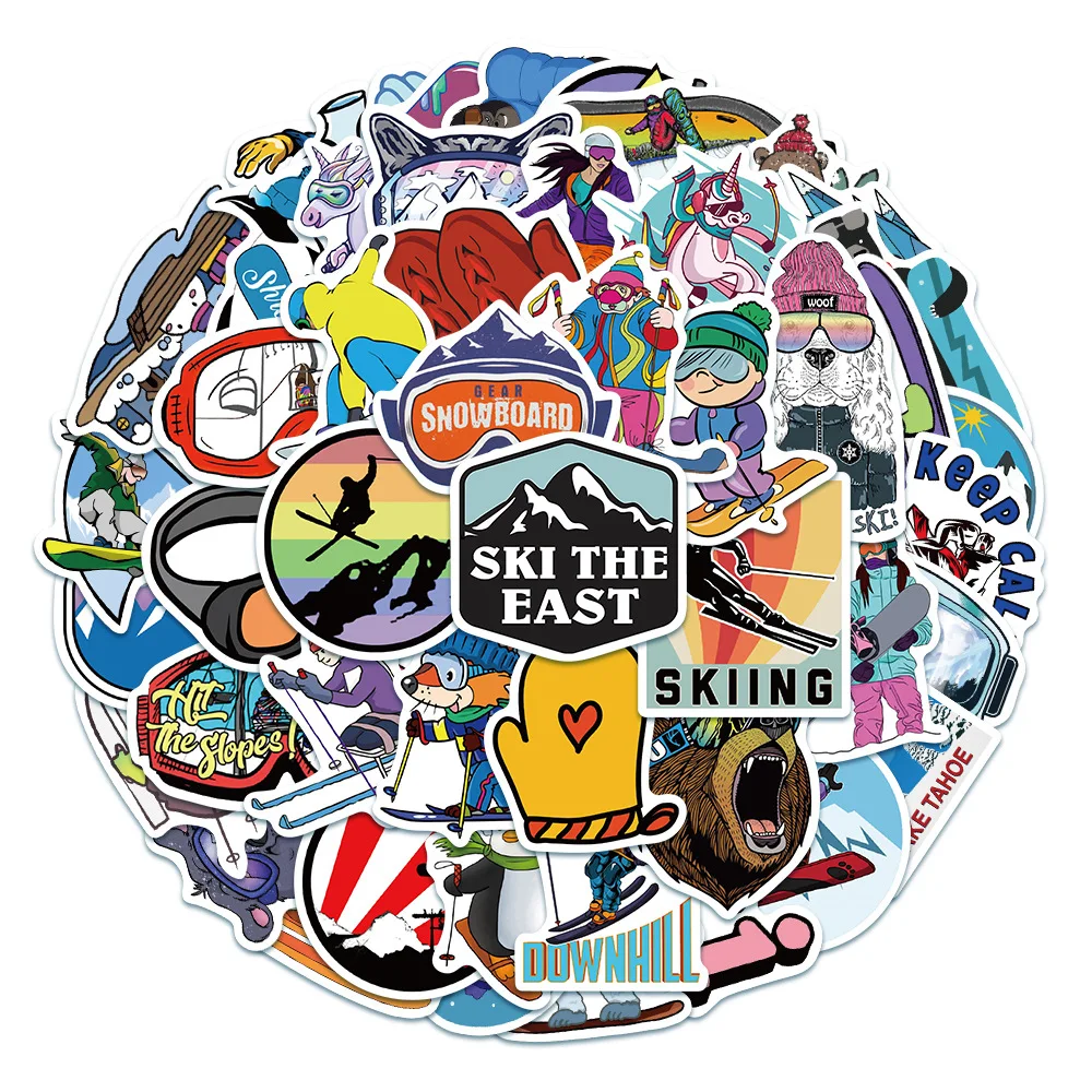 10/30/50PCS Cartoon Outdoor Ski Sports Graffiti Stickers Luggage Laptop Decoration Toys Wholesale
10/30/50PCS Cartoon Outdoor Ski Sports Graffiti Stickers Luggage Laptop Decoration Toys Wholesale