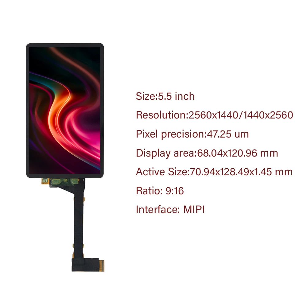 LS055R1SX03 5,5 дюймов 1440*2560 2K ЖК-модуль для гарнитуры виртуальной реальности, стекло виртуальной реальности, сделай сам CV1 PC монитор 3D принтер
LS055R1SX03 5,5 дюймов 1440*2560 2K ЖК-модуль для гарнитуры виртуальной реальности, стекло виртуальной реальности, сделай сам CV1 PC монитор 3D принтер