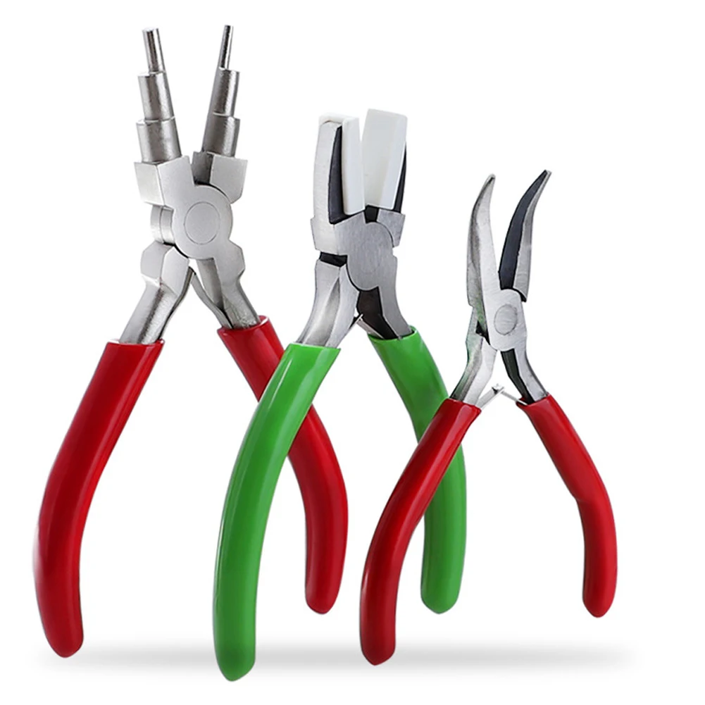 Pliers For Jewelry DIY Jewelry Tool Sets With Carbon Steel Round Nose Pliers For Jewelry DIY Making
Pliers For Jewelry DIY Jewelry Tool Sets With Carbon Steel Round Nose Pliers For Jewelry DIY Making