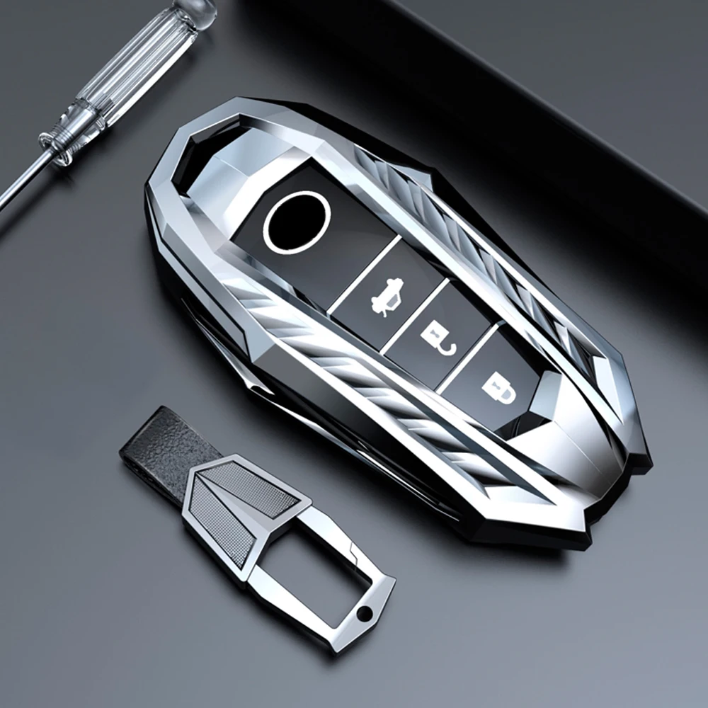 3 Buttons Zinc Alloy Car Key Cover Case For Toyota Highlander Land Cruiser Riez 86 Hilux Innova Fortuner Rav4 Camry Prado Shell
3 Buttons Zinc Alloy Car Key Cover Case For Toyota Highlander Land Cruiser Riez 86 Hilux Innova Fortuner Rav4 Camry Prado Shell