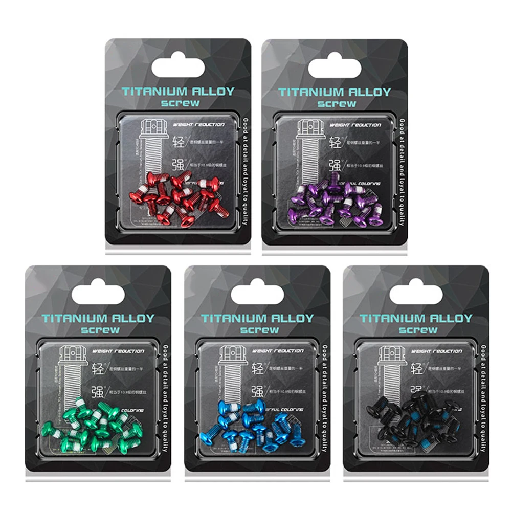 12PCS Bicycle Disc Brake Rotor Torx Bolts T25 M5x10mm MTB Bike Alloy Steel Disc Brake Rotor Fixing Screws
12PCS Bicycle Disc Brake Rotor Torx Bolts T25 M5x10mm MTB Bike Alloy Steel Disc Brake Rotor Fixing Screws