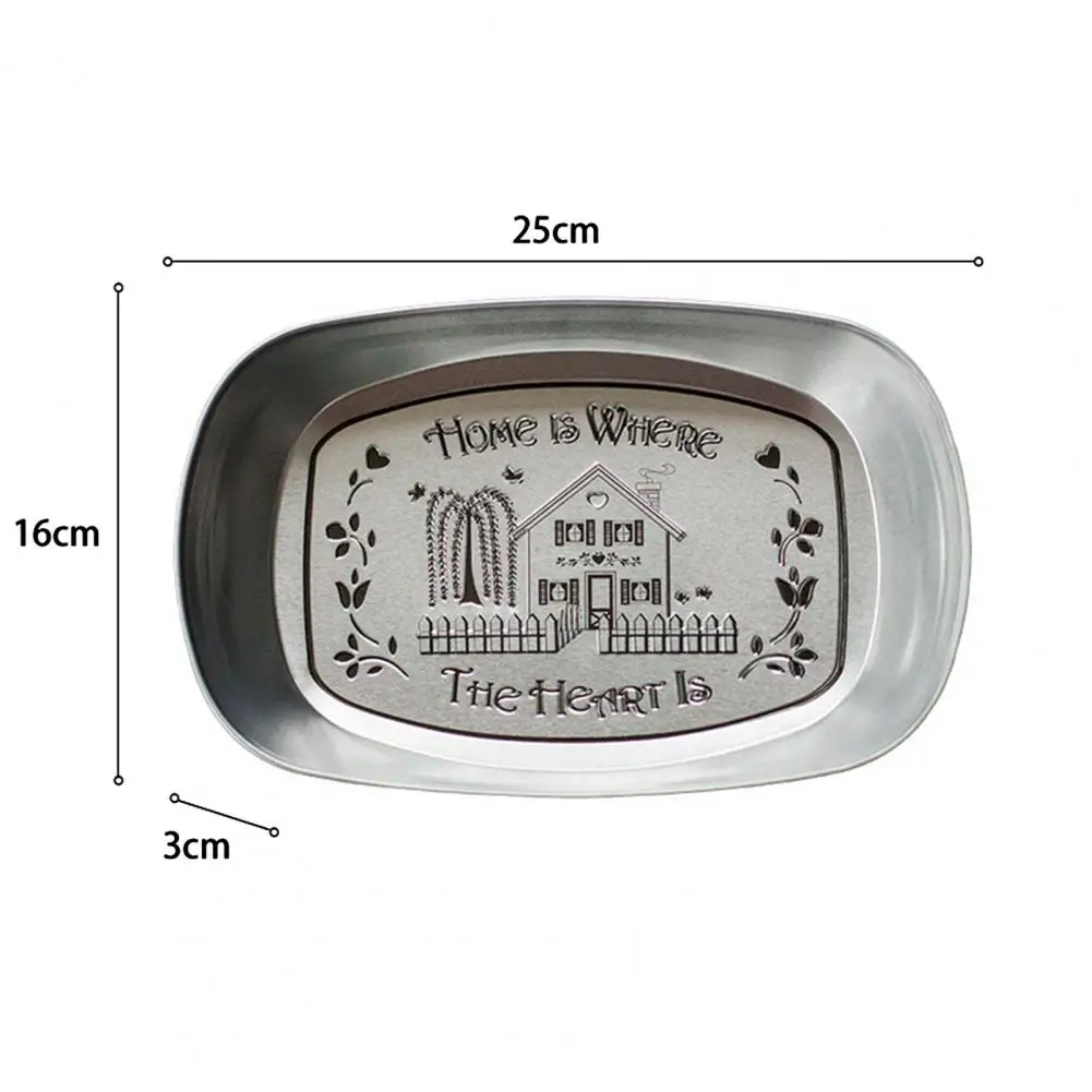 Hot Sales!!!Iron Serving Tray Emboss Dessert Plate Fruit Cake Bread Holder Photography Props
Hot Sales!!!Iron Serving Tray Emboss Dessert Plate Fruit Cake Bread Holder Photography Props