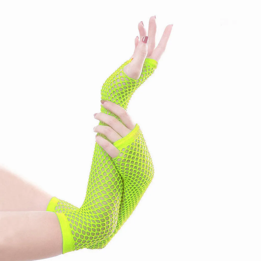 2PAIRS/4PCS Fingerless Gloves Streetwear Fishnet Lace Hollow Out High Elasticity Long Hand Gloves Vintage Women Gloves 
2PAIRS/4PCS Fingerless Gloves Streetwear Fishnet Lace Hollow Out High Elasticity Long Hand Gloves Vintage Women Gloves