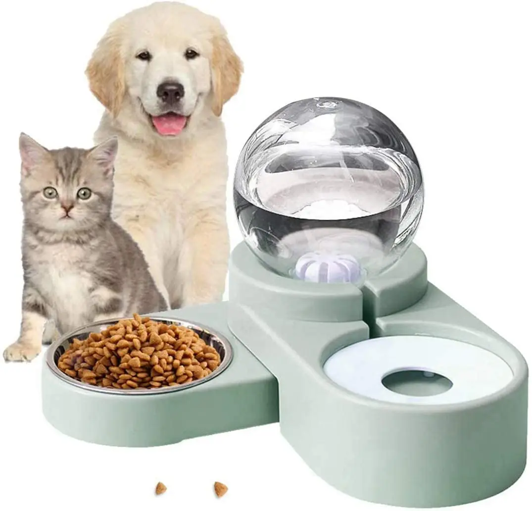2-in-1 Pet Cat Dog Water Food Automatic Feeder 1.8L Storage Durable & Detachable Stainless Steel Feeder Dog Bowl Food Container
2-in-1 Pet Cat Dog Water Food Automatic Feeder 1.8L Storage Durable & Detachable Stainless Steel Feeder Dog Bowl Food Container