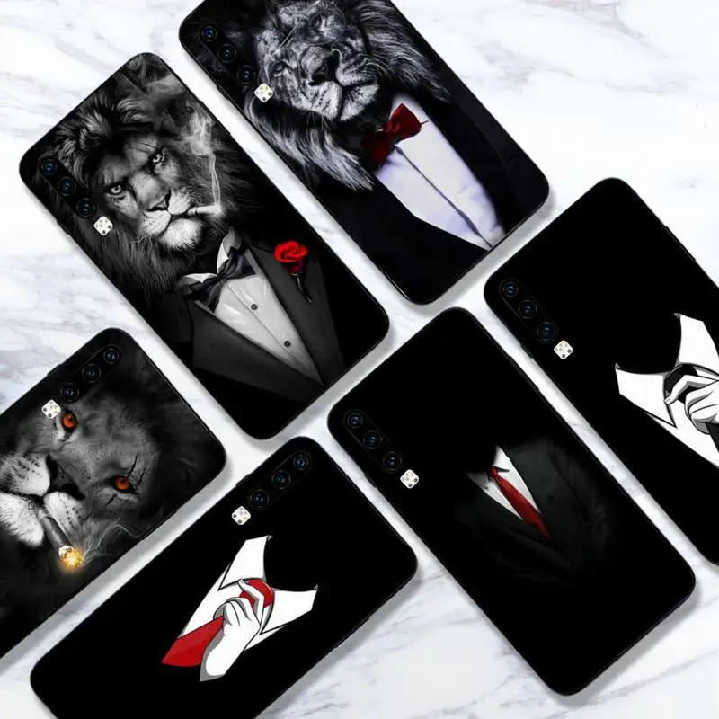 Man Suit Shirt Tie lion pattern Phone Case For Huawei honor Mate 10 20 30 40 i 9 8 pro x Lite P smart 2019 nova 5t
Man Suit Shirt Tie lion pattern Phone Case For Huawei honor Mate 10 20 30 40 i 9 8 pro x Lite P smart 2019 nova 5t