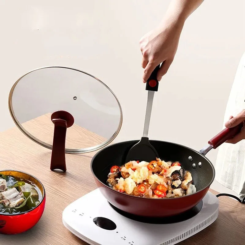 Non-stick Wok Household Induction Cooker Gas Suitable Wok 26cm Small and Fume-less Multi-function Pan Pots and Pans Set Pan
Non-stick Wok Household Induction Cooker Gas Suitable Wok 26cm Small and Fume-less Multi-function Pan Pots and Pans Set Pan