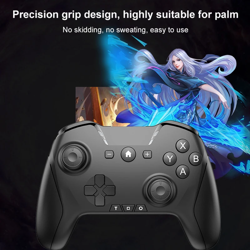 New Wireless Bluetooth-compatible Game Controller 2.4GHz Wireless Gamepad applies to NS-Switch All series compatible ios Android
New Wireless Bluetooth-compatible Game Controller 2.4GHz Wireless Gamepad applies to NS-Switch All series compatible ios Android