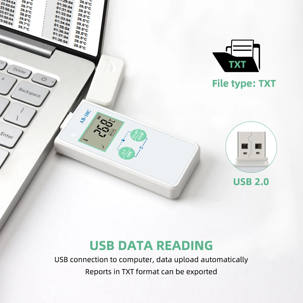 KKmoon -20+~60Temperature Recorder USB Temperature Data Logger Reusable TEMP Recorder with 48,000 Record Capacity
KKmoon -20+~60Temperature Recorder USB Temperature Data Logger Reusable TEMP Recorder with 48,000 Record Capacity