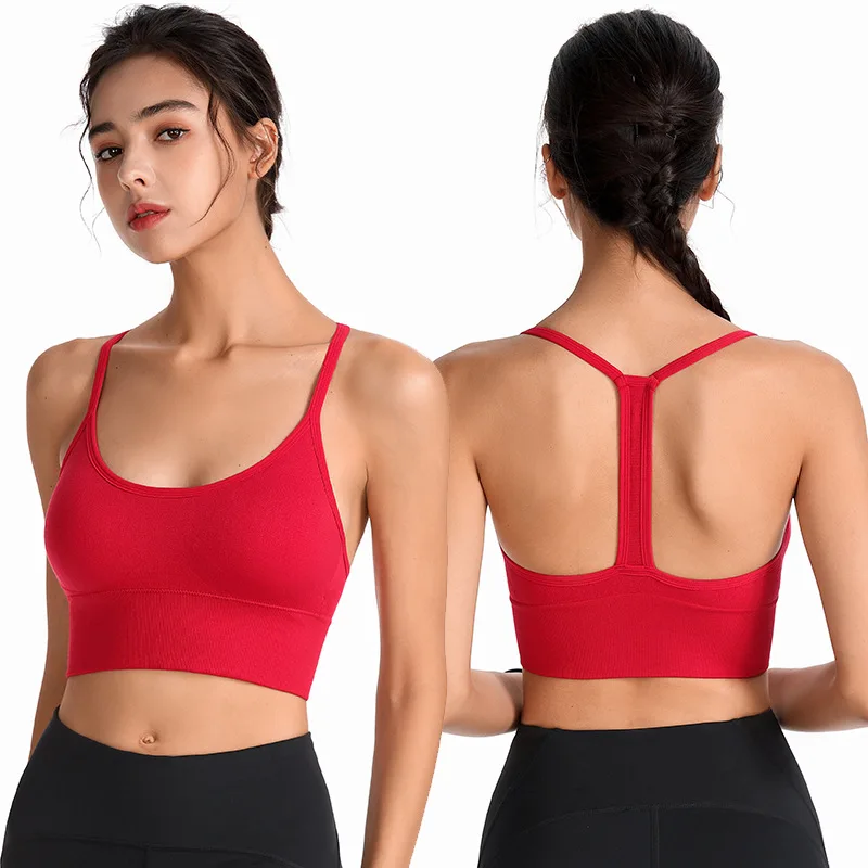 Red Y back Vest Sport Beauty Back Padded Thin Strap Shock Proof Breathable 2XL Running Fitness Gather Yoga Bra
Red Y back Vest Sport Beauty Back Padded Thin Strap Shock Proof Breathable 2XL Running Fitness Gather Yoga Bra