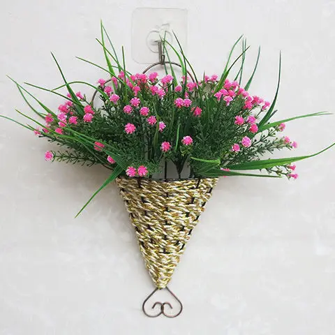 Indoor and outdoor wall decoration plastic flower wall hanging basket fake flower living room bedroom wall decoration decoration
Indoor and outdoor wall decoration plastic flower wall hanging basket fake flower living room bedroom wall decoration decoration