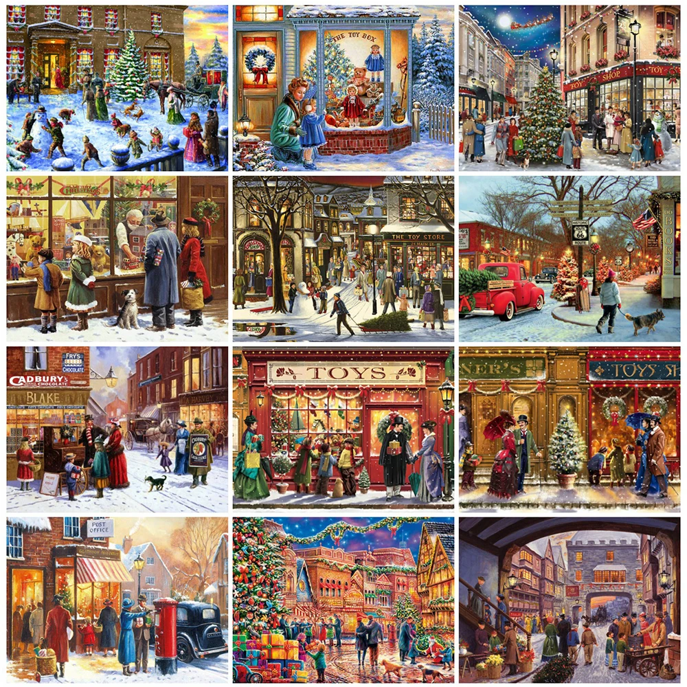 Evershine Diamond Painting Winter Street Diamond Embroidery Landscape Picture Rhinestones Beaded Art New Arrival Decor For Home
Evershine Diamond Painting Winter Street Diamond Embroidery Landscape Picture Rhinestones Beaded Art New Arrival Decor For Home