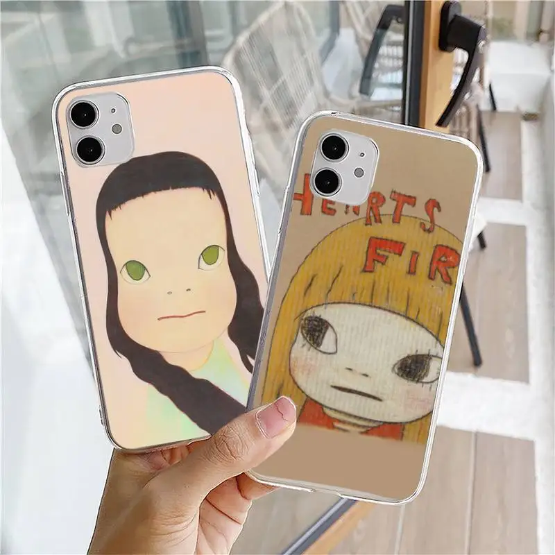 Art Cartoon Yoshitomo Nara Phone Case For iphone 5s 6 7 8 11 12 plus xsmax xr pro mini se Transparent soft Cover Fundas Coque
Art Cartoon Yoshitomo Nara Phone Case For iphone 5s 6 7 8 11 12 plus xsmax xr pro mini se Transparent soft Cover Fundas Coque