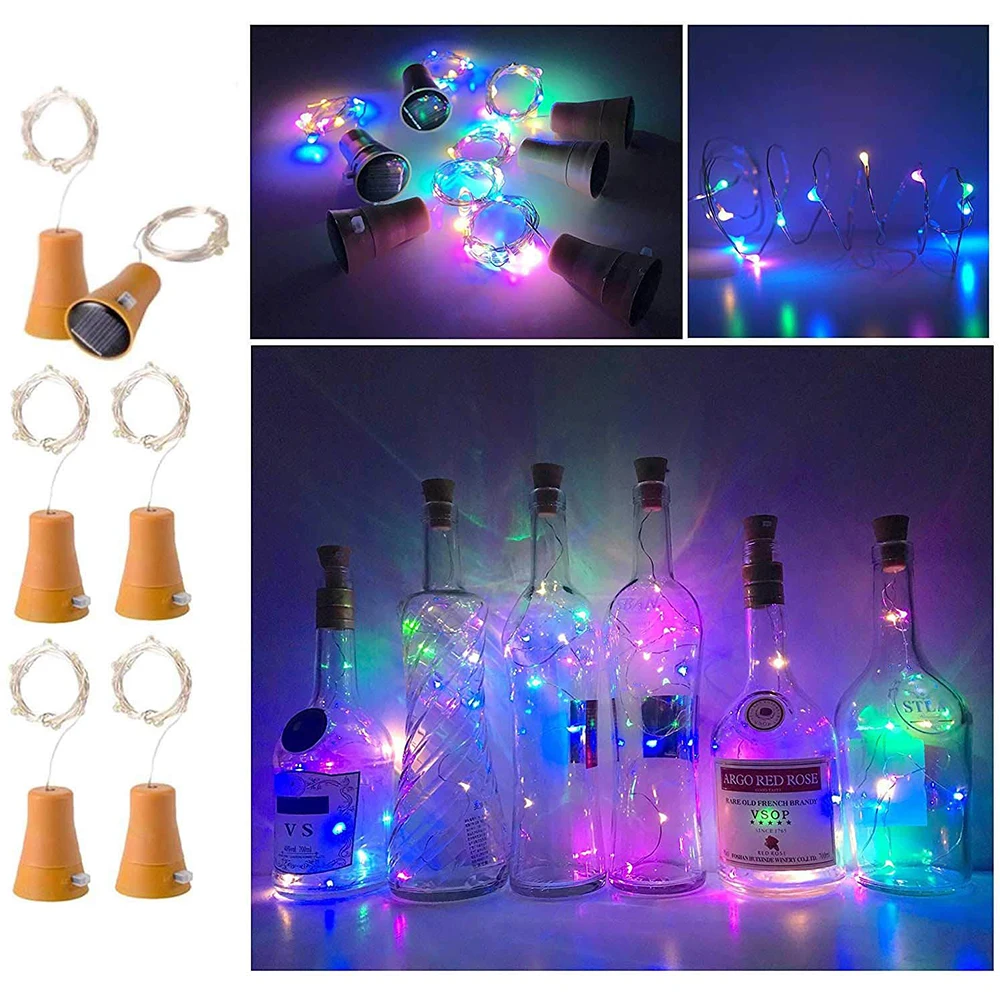 Mini Solar Powered Wine Bottle Cork Shaped 10 LED Copper Wire String Outdoor Light Garland Lights Festival Outdoor Fairy Light
Mini Solar Powered Wine Bottle Cork Shaped 10 LED Copper Wire String Outdoor Light Garland Lights Festival Outdoor Fairy Light