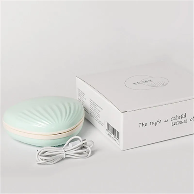 LED Shell Rainbow Night Light USB Charging Colorful Gradient Projector Home Decoration Atmosphere Light Holiday Romantic Gift
LED Shell Rainbow Night Light USB Charging Colorful Gradient Projector Home Decoration Atmosphere Light Holiday Romantic Gift