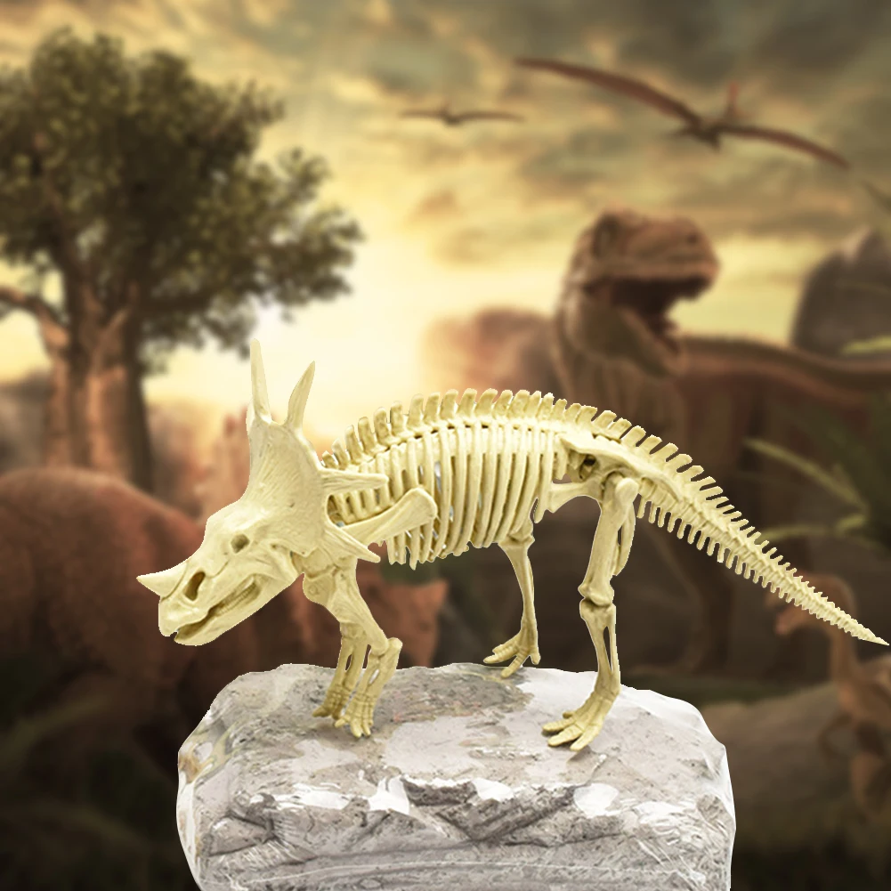 Puzzle Dinosaur Fossil Excavation Toy Archaeological Excavation Toy DIY Assembly Model Archeology Paleontology Science Education 
Puzzle Dinosaur Fossil Excavation Toy Archaeological Excavation Toy DIY Assembly Model Archeology Paleontology Science Education