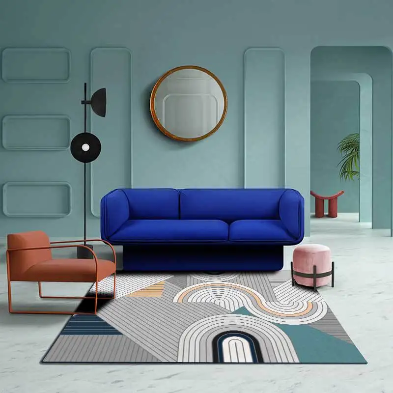 Simple ins curved geometric gray and white multi-color stitching kitchen living room bedroom sofa rug bed side carpet floor mat
Simple ins curved geometric gray and white multi-color stitching kitchen living room bedroom sofa rug bed side carpet floor mat