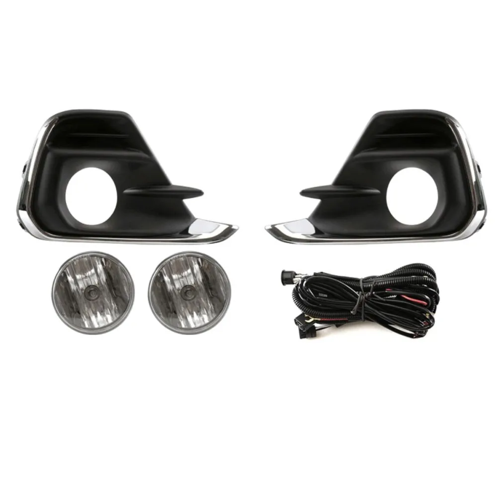 July King Car Fog Lamp Assembly With Cover Case for Chevrolet Spark 2016 2017 2018, 4300K Halogen Blub +Cover + Harness + Switch
July King Car Fog Lamp Assembly With Cover Case for Chevrolet Spark 2016 2017 2018, 4300K Halogen Blub +Cover + Harness + Switch