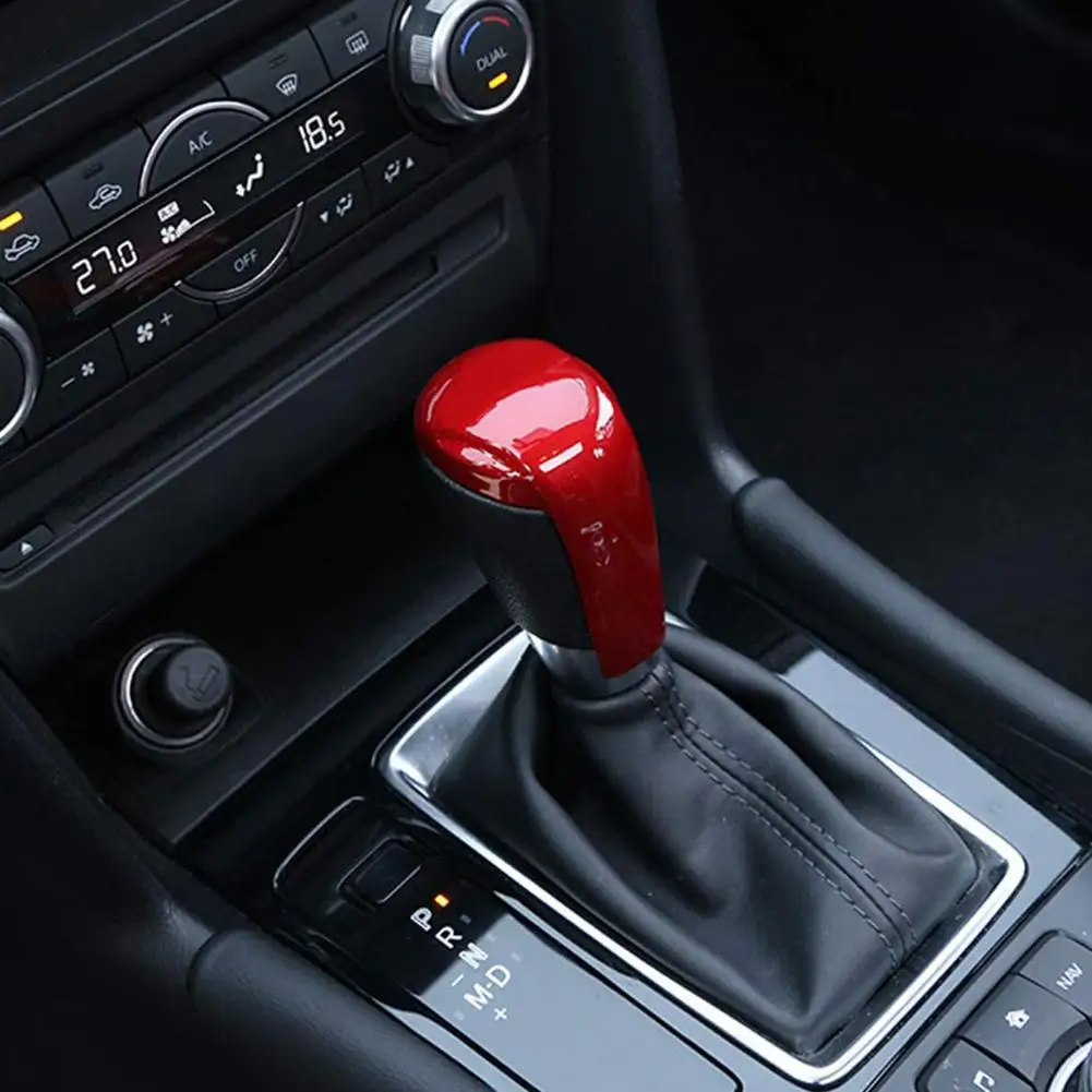 Car Gear Shift Knob Cover Carbon Fiber /Red /Sliver Print Gear Shift Knob Cover Trim for Mazda 2 3 6 CX3/CX5 Auto Accessories
Car Gear Shift Knob Cover Carbon Fiber /Red /Sliver Print Gear Shift Knob Cover Trim for Mazda 2 3 6 CX3/CX5 Auto Accessories