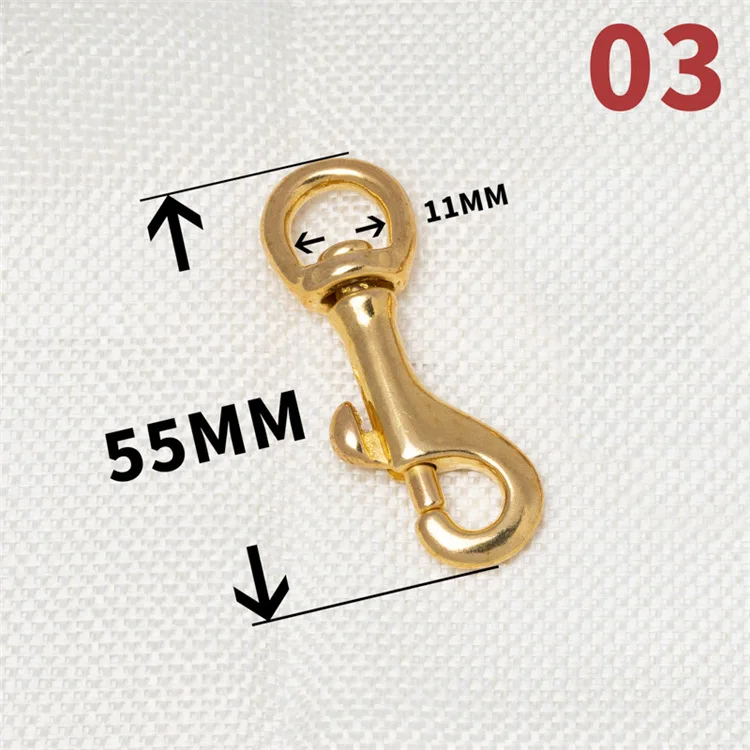 Pure copper hook box and bag hook DIY hardware accessories, pet dog buckle lobster clasp
Pure copper hook box and bag hook DIY hardware accessories, pet dog buckle lobster clasp