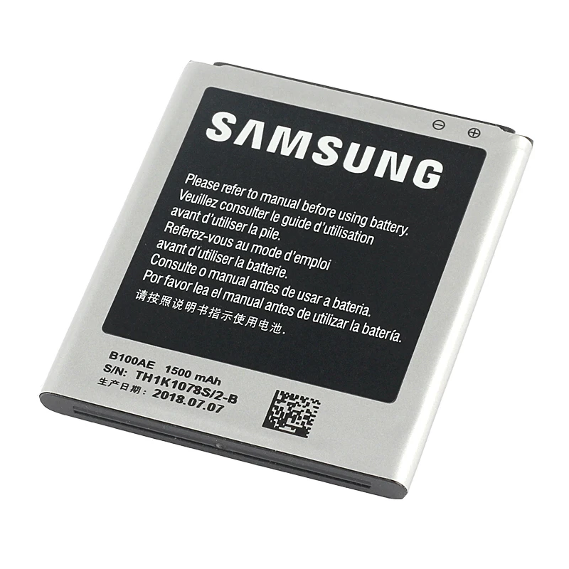 Оригинальный аккумулятор Samsung B100AE для SAMSUNG Galaxy Ace 3 4 S7898 S7568i S7278 S7272 i679 i699i G313H S7270 S7262