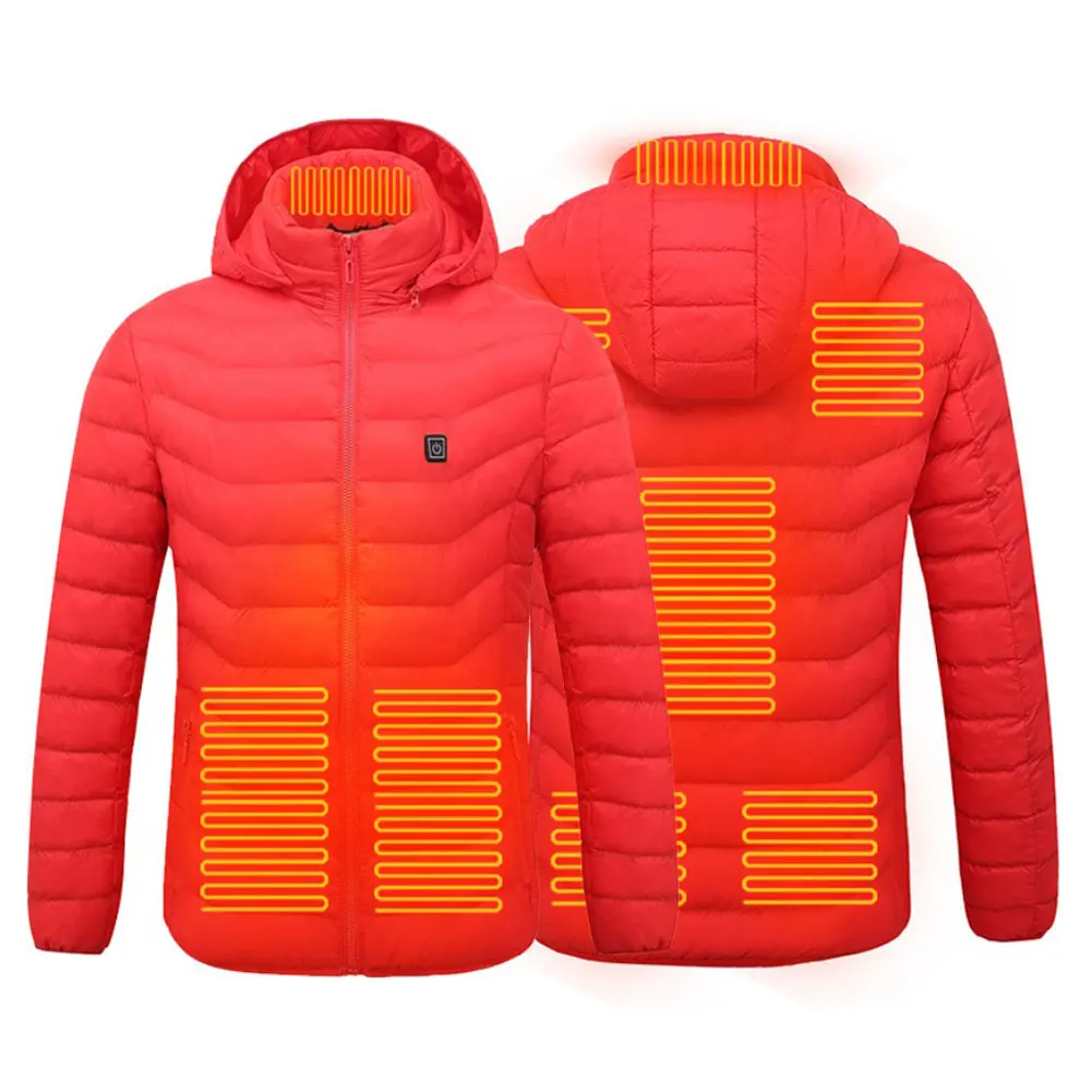 New High Quality Heated Jackets Vest Down Cotton Mens Women Outdoor Coat USB Electric Heating Hooded Jackets Warm Winter Hotsale
New High Quality Heated Jackets Vest Down Cotton Mens Women Outdoor Coat USB Electric Heating Hooded Jackets Warm Winter Hotsale