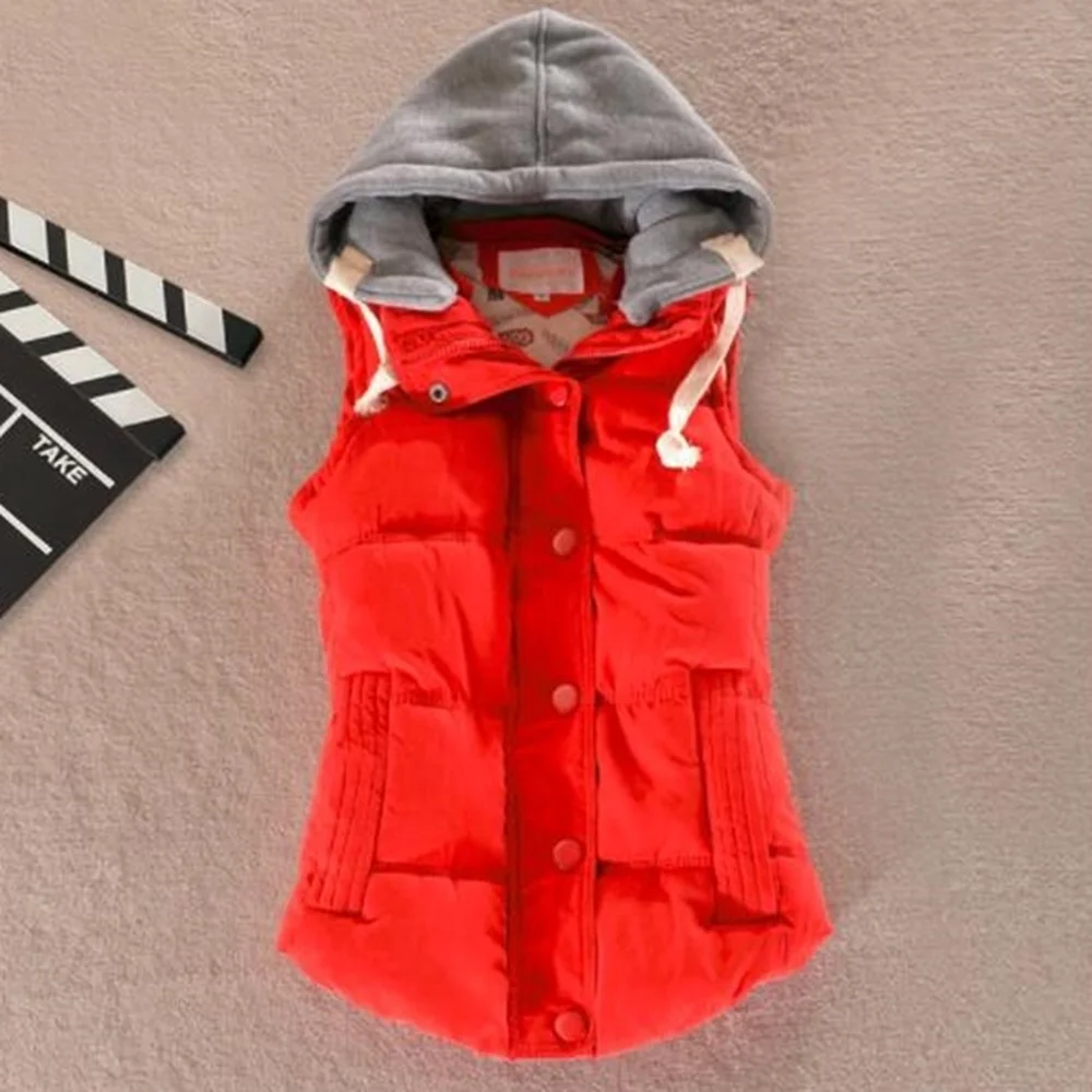 ZOGAA 2020 Winter Women Parkas Vest Female Warm Plus Size Sleeveless Jackets Cotton Solid Warm Coat Outwear Womens Hood Vests
ZOGAA 2020 Winter Women Parkas Vest Female Warm Plus Size Sleeveless Jackets Cotton Solid Warm Coat Outwear Womens Hood Vests