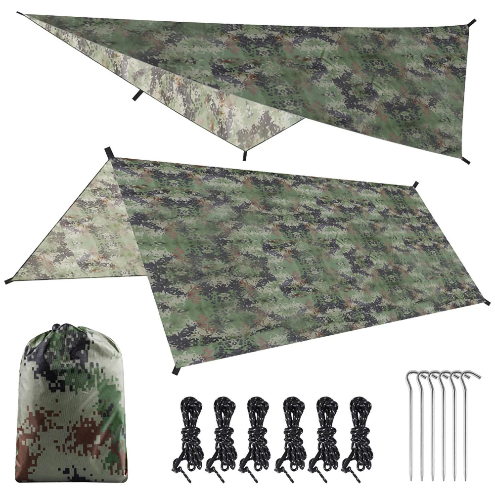 Awning Waterproof Tarp Tent Shade Ultralight Garden Canopy Sunshade Outdoor Camping Hammock Rain Fly Beach Sun Shelter
Awning Waterproof Tarp Tent Shade Ultralight Garden Canopy Sunshade Outdoor Camping Hammock Rain Fly Beach Sun Shelter