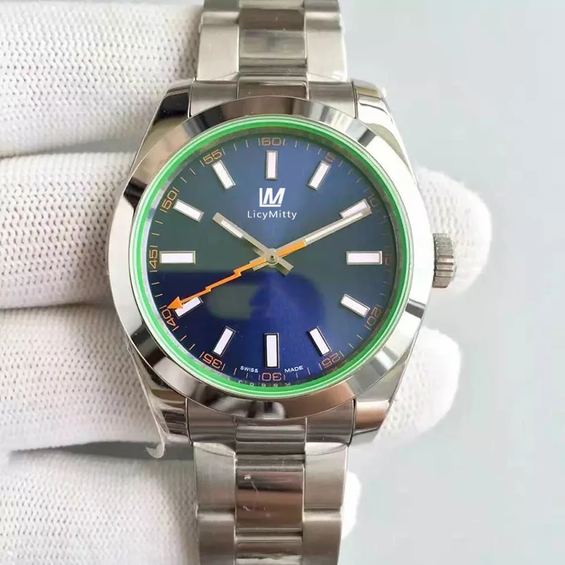 Mens Watch Automatic Mechanical Milgauss Sapphire Glass 316L Stainless Steel Waterproof Luminous Male Wristwatches AAA+ 
Mens Watch Automatic Mechanical Milgauss Sapphire Glass 316L Stainless Steel Waterproof Luminous Male Wristwatches AAA+