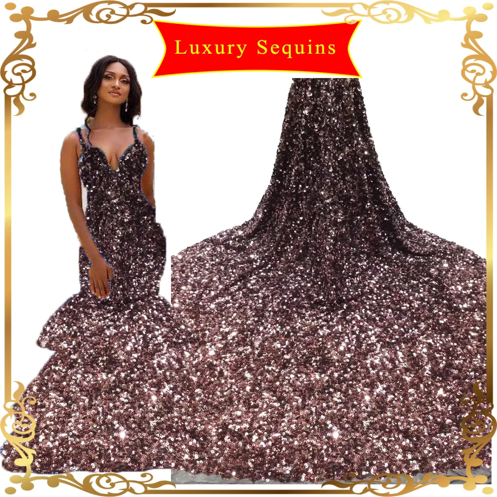 African Fabrics Lluxury Sequins Lace 5 Yards Nigerian Lace Pink High quality Embroidery Swiss voile lace in switzerland 2020
African Fabrics Lluxury Sequins Lace 5 Yards Nigerian Lace Pink High quality Embroidery Swiss voile lace in switzerland 2020